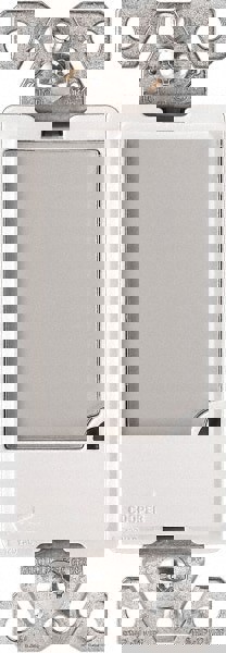 2 Pole, 125 VAC, 20 Amp, 1 Outlet, Flush Mounted, Self Grounding, Tamper Resistant Combination Outlet with Night Light